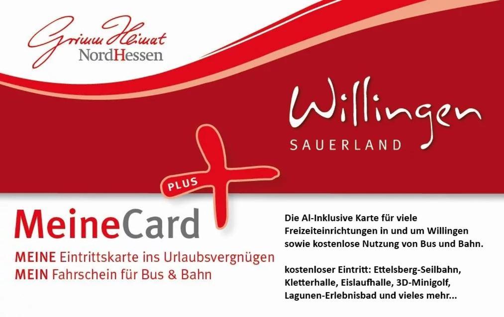 Apartments Zur Alten Post Inkl Meinecardplus Willingen  Luaran gambar